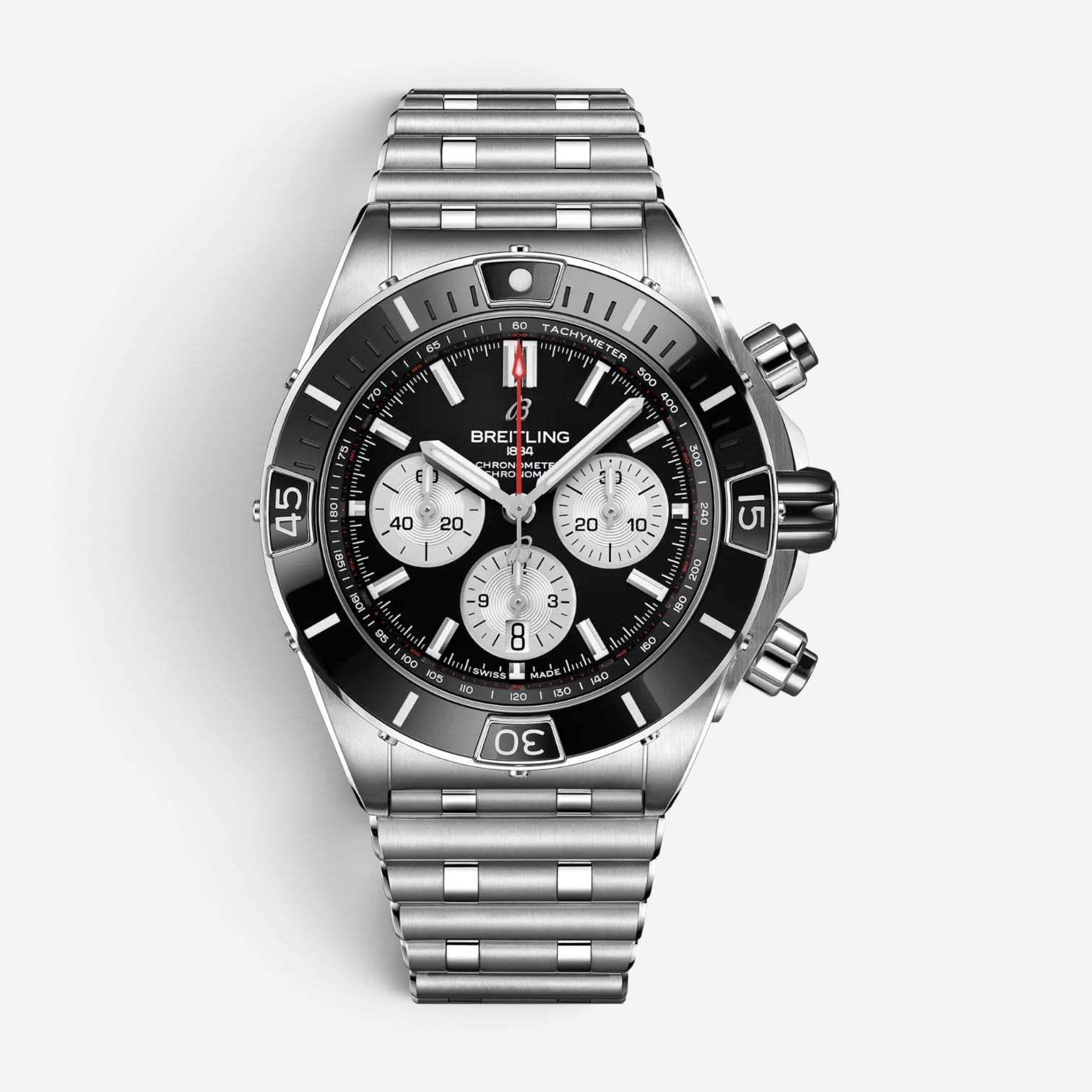 Breitling Super Chronomat Stainless Steel Automatic Men's Watch AB0136251B1A1