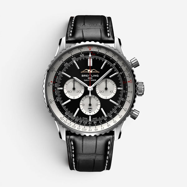 Breitling Navitimer Chronograph Stainless Steel Automatic Men's Watch AB0137211B