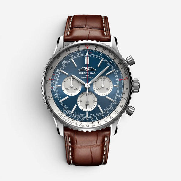 Breitling Navitimer Chronograph Stainless Steel Automatic Men's Watch AB0137211C