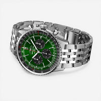 Breitling Navitimer Chronograph Stainless Steel Automatic Men's Watch AB0137241L