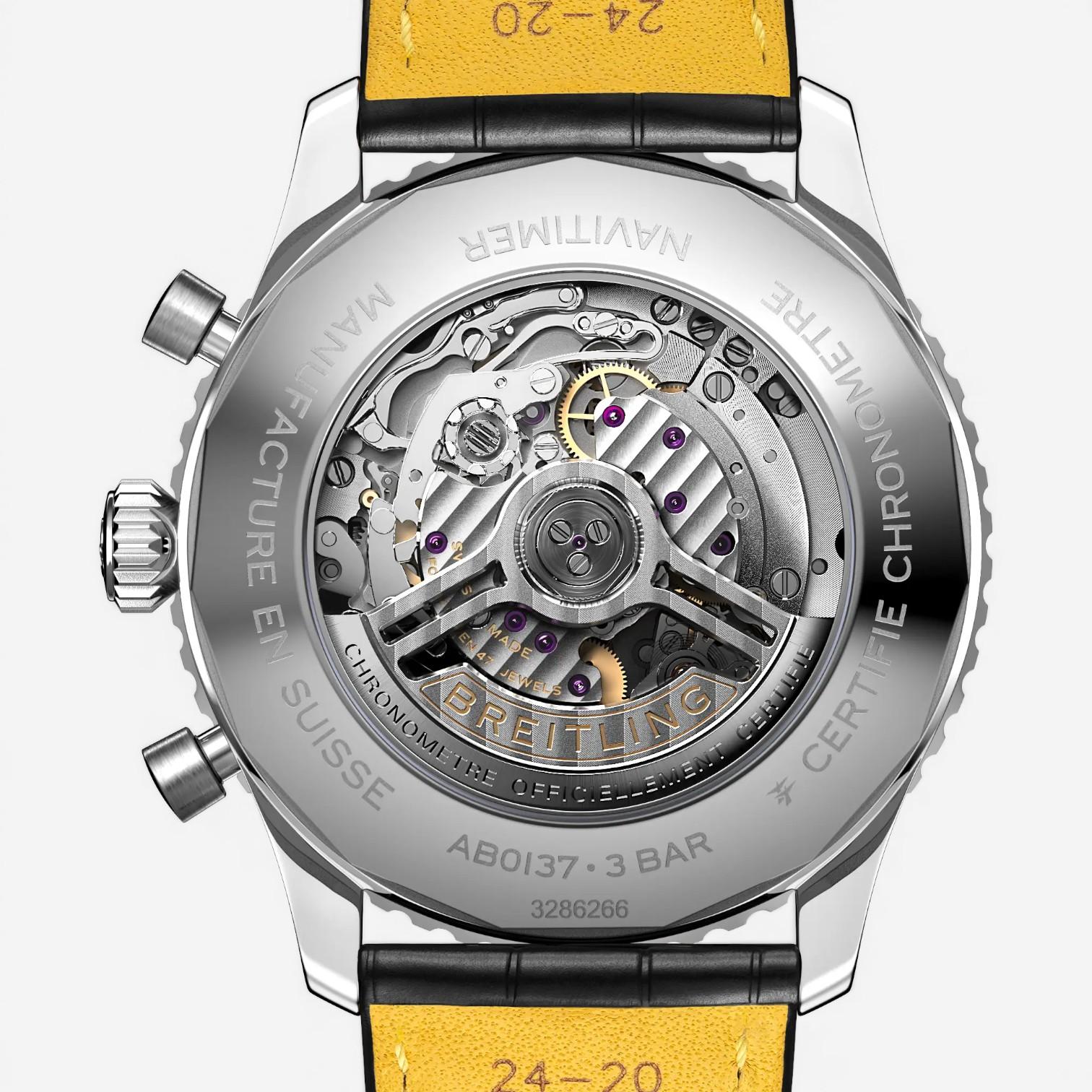 Breitling Navitimer Chronograph Stainless Steel Automatic Men's Watch AB0137241L