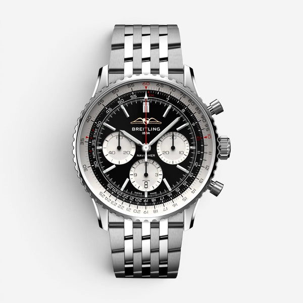 Breitling Navitimer Chronograph Stainless Steel Automatic Men's Watch AB0138211B