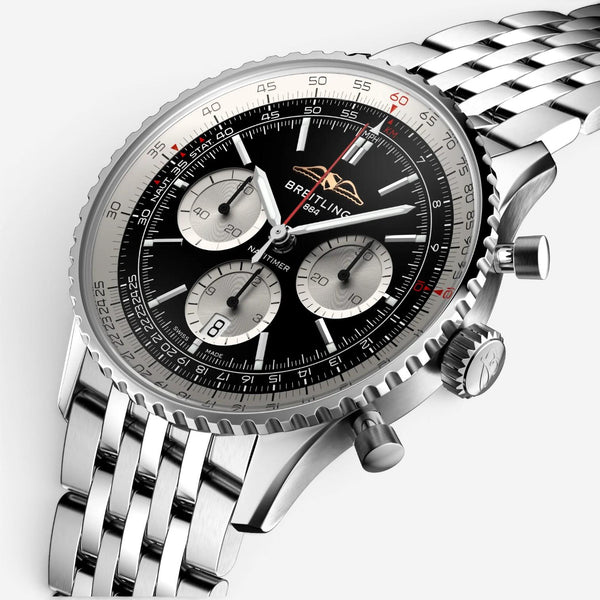 Breitling Navitimer Chronograph Stainless Steel Automatic Men's Watch AB0138211B