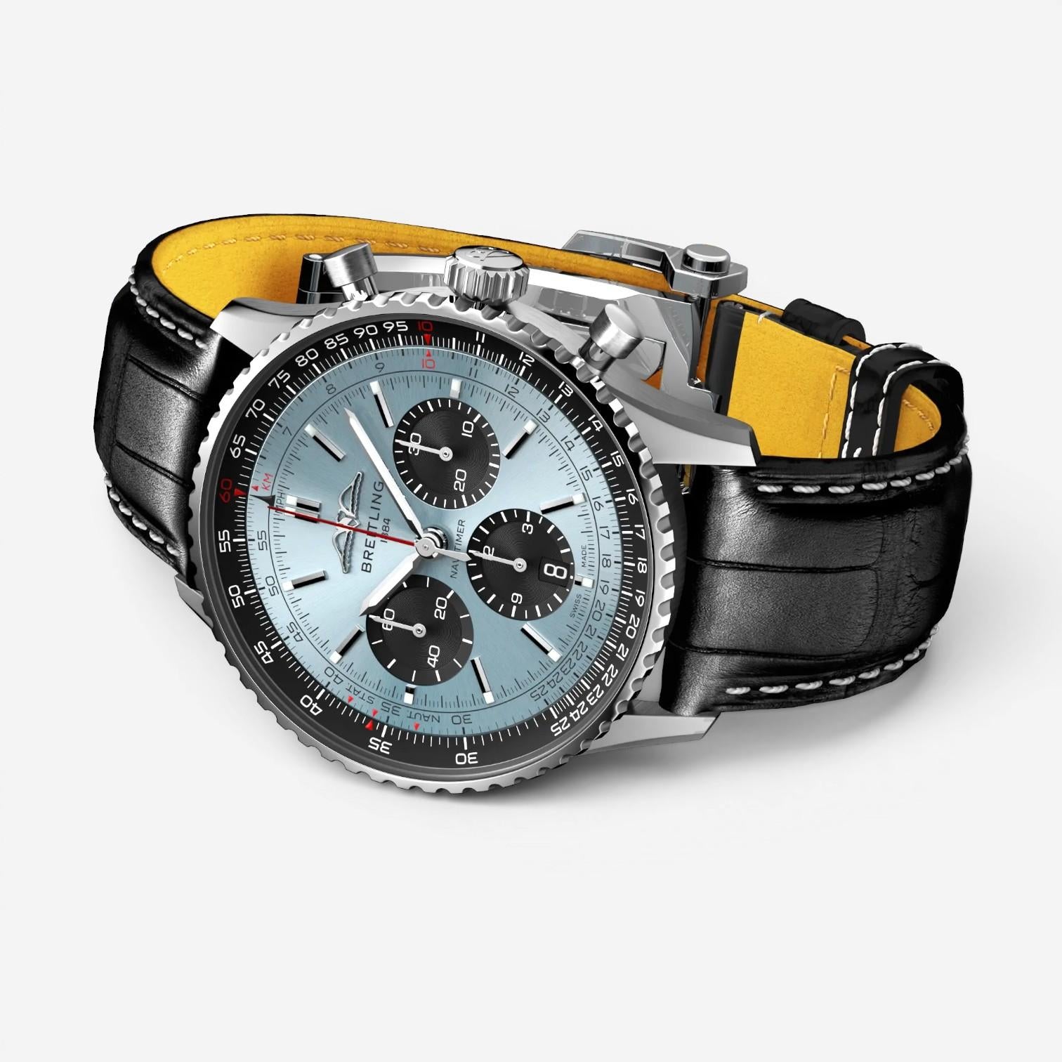 Breitling Navitimer Chronograph Stainless Steel Automatic Men's Watch AB0138241C