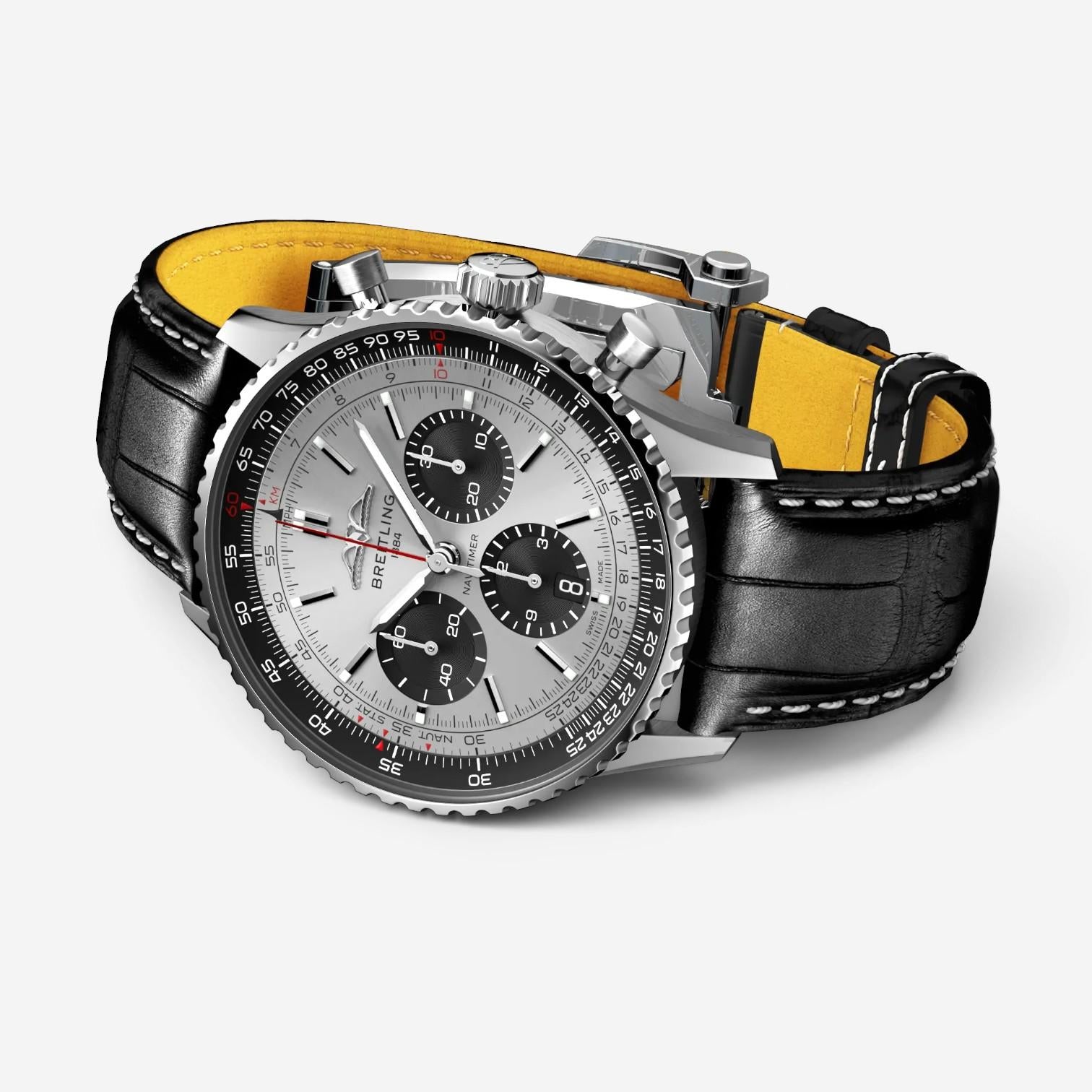 Breitling Navitimer B01 Chronograph Stainless Steel Automatic Men's Watch AB0138