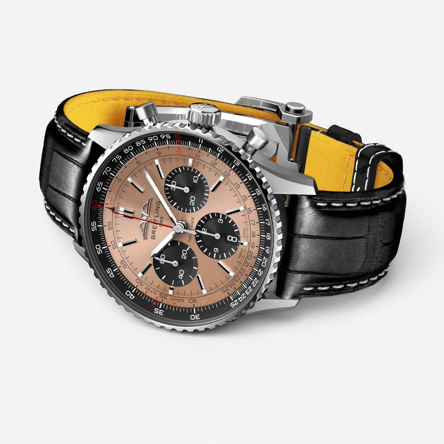 Breitling Navitimer Chronograph Stainless Steel Automatic Men's Watch AB0138241K