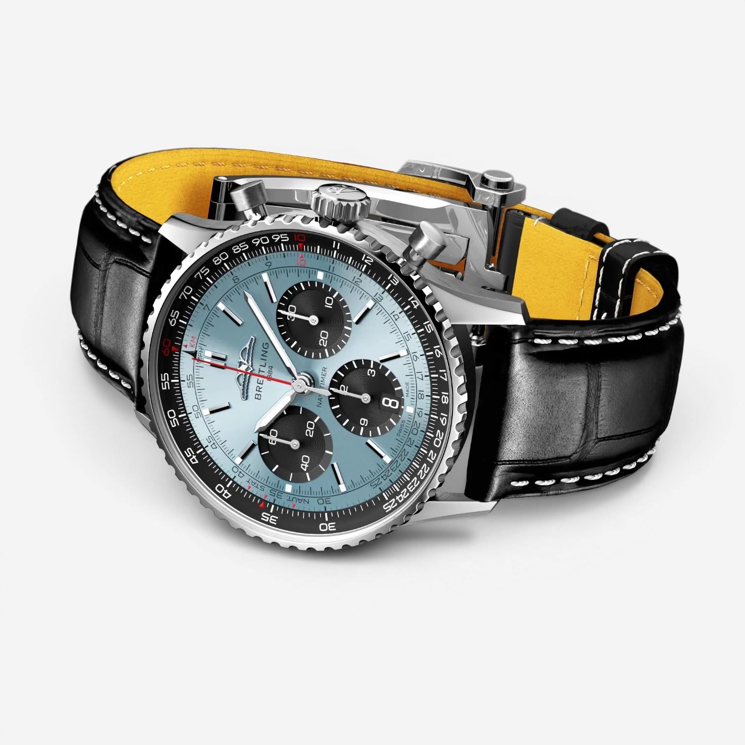 Breitling Navitimer Chronograph Stainless Steel Automatic Men's Watch AB0139241C