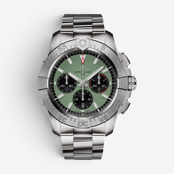 Breitling Avenger B01 Chronograph 44 Stainless Steel Automatic Men's Watch AB014