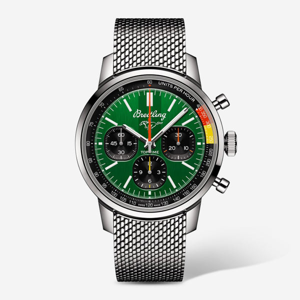 Breitling Top Time B01 Ford Mustang Stainless Steel Automatic Men's Watch AB01762A1L1A1