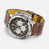 Breitling Classic Super Avi B04 Chronograph GMT Curtiss Warhawk Stainless Steel Automatic Men’s Watch AB04452A1L1X1 - THE SOLIST