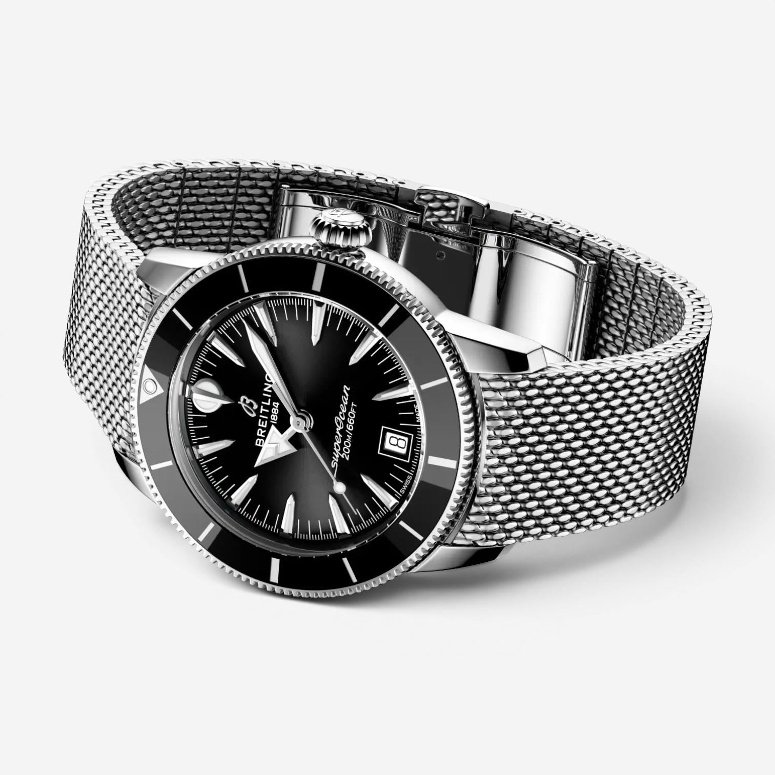 Breitling Superocean Heritage Stainless Steel Automatic Men's Watch AB3110241B1A