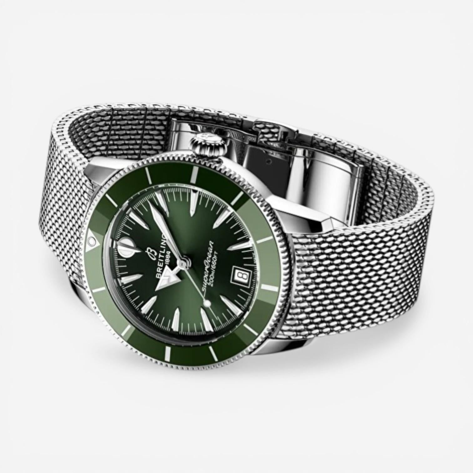 Breitling Superocean Heritage Stainless Steel Automatic Men's Watch AB3110361L1A