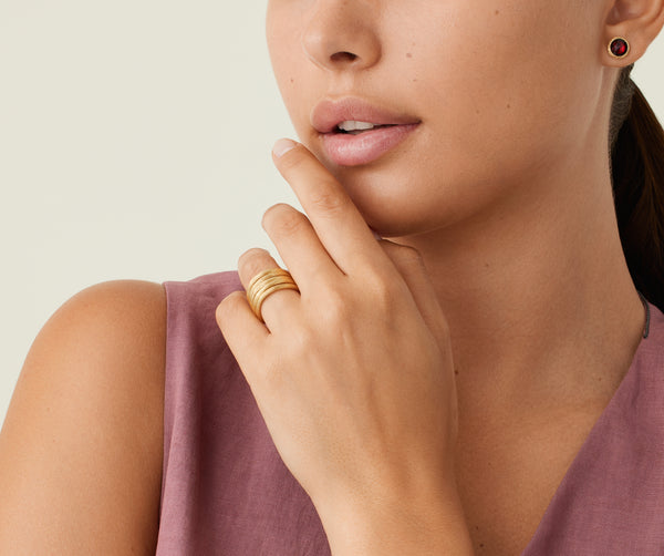 Marco Bicego Jaipur 18K Yellow Gold Ring Sz. 7 AB479__Y_02
