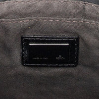 Fendi Black Canvas Small Flap Crossbody Bag ABA0933