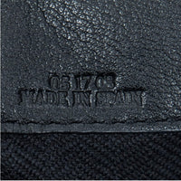 Loewe Polka Dot Black Calfskin Leather Small Hammock Bag ABA1467