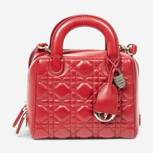 Dior Lily Red Calf Leather Tote ABA2307