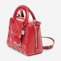 Dior Lily Red Calf Leather Tote ABA2307