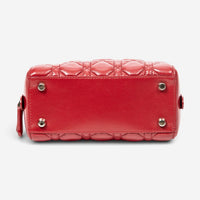 Dior Lily Red Calf Leather Tote ABA2307