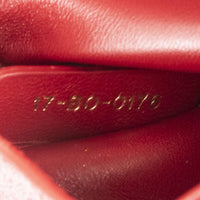 Dior Lily Red Calf Leather Tote ABA2307