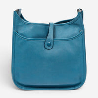 Hermès Evelyne III PM Bleu Colvert Epsom Leather Crossbody Bag ABA8405