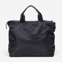 Prada Convertible Square Zip Navy Nylon Canvas Tote Bag ABB5261