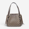 Louis Vuitton Belem Brown Damier Ebene Coated Canvas Shoulder Bag ABB7035