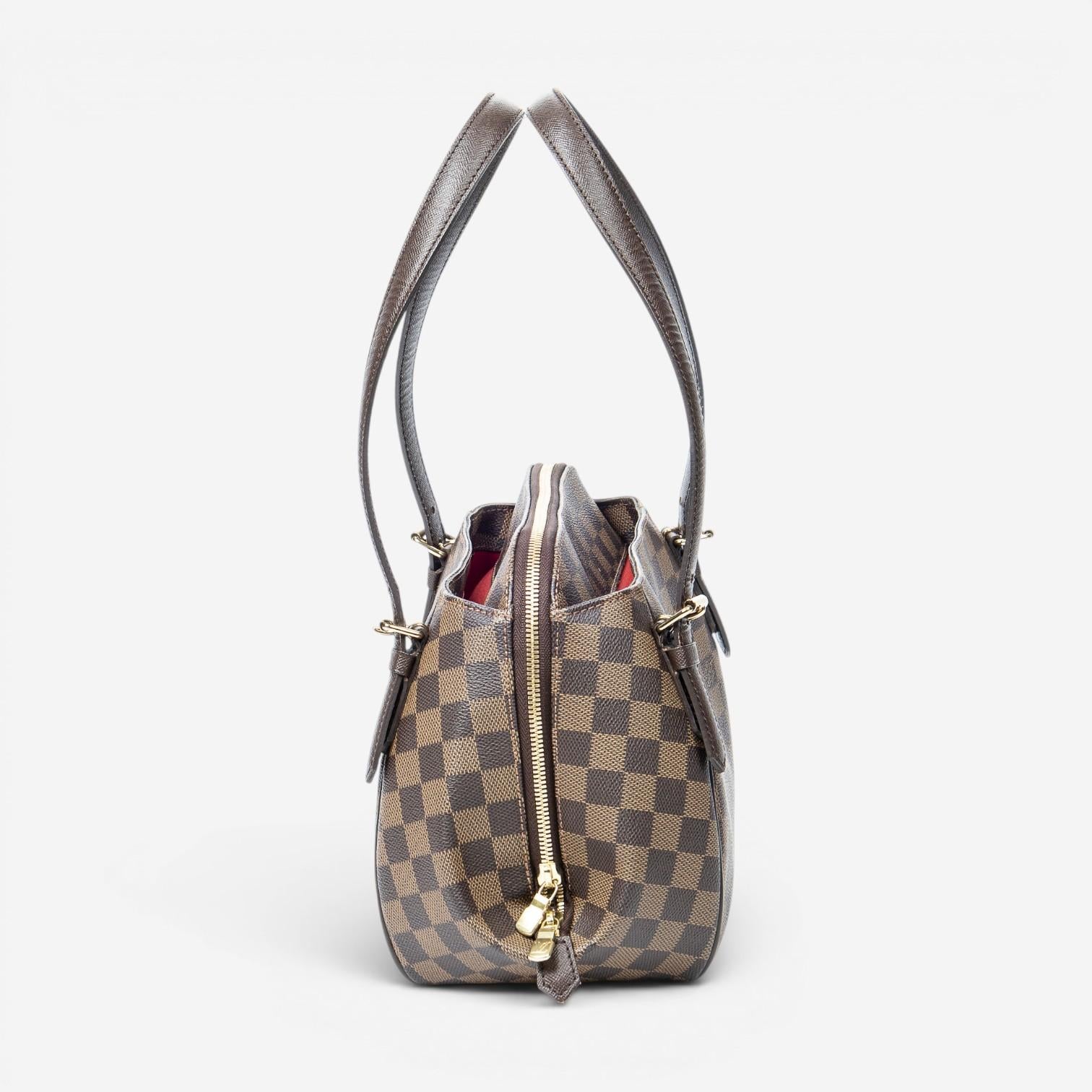 Louis Vuitton Belem Brown Damier Ebene Coated Canvas Shoulder Bag ABB7035