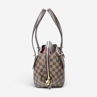 Louis Vuitton Belem Brown Damier Ebene Coated Canvas Shoulder Bag ABB7035