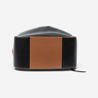 Loewe Brown/Black Calfskin Leather Small Hammock Bag ABC0183