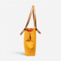 Hermès Cabag Elan Orange Toile Officier Canvas Tote Bag ABC1170