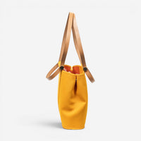 Hermès Cabag Elan Orange Toile Officier Canvas Tote Bag ABC1170