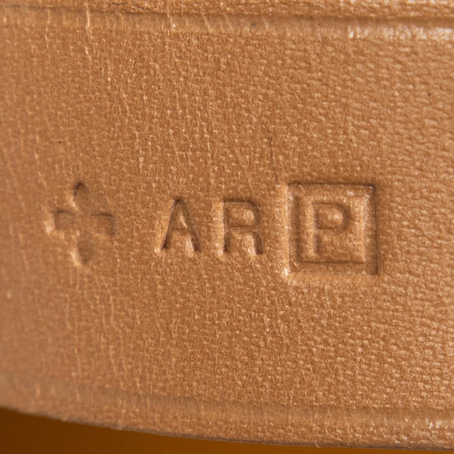 Hermès Cabag Elan Orange Toile Officier Canvas Tote Bag ABC1170