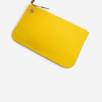 Hermès Herbag Zip Yellow Toile Officier Canvas Leather Bag ABC3734