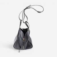 Loewe Hammock Small Navy Grained Calfskin Leather Shoulder Bag ABC4082