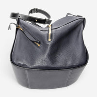Loewe Hammock Small Navy Grained Calfskin Leather Shoulder Bag ABC4082