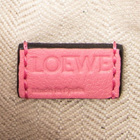 Loewe Pink Calfskin Leather Mini Puzzle Crossbody Bag ABC4083