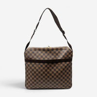 Louis Vuitton Dorsoduro Brown Damier Ebene Coated Canvas Shoulder Bag ABC4290