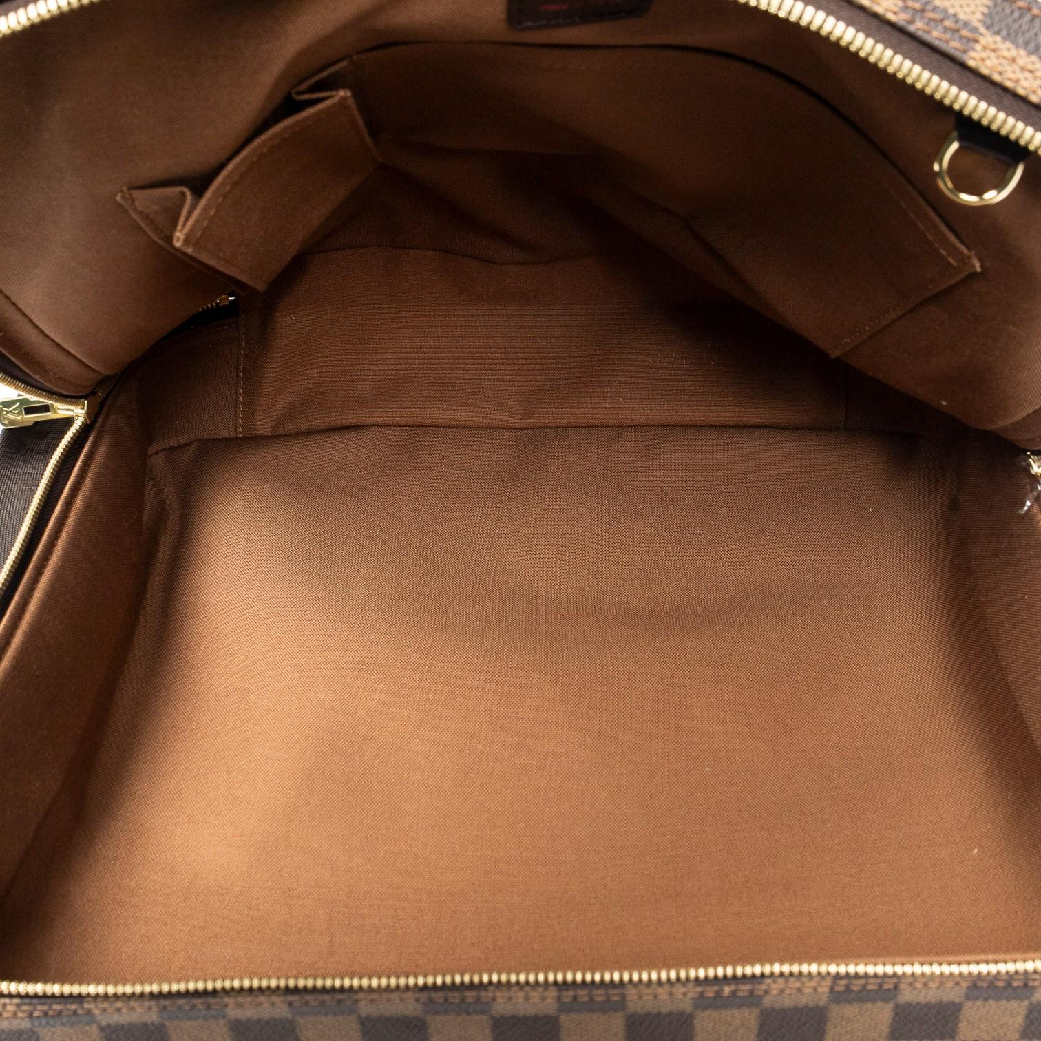 Louis Vuitton Dorsoduro Brown Damier Ebene Coated Canvas Shoulder Bag ABC4290