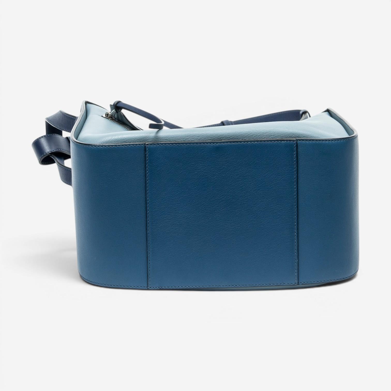 Loewe Hammock Small Blue Calfskin Leather Shoulder Bag ABC4946