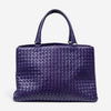 Bottega Veneta Milano Purple Calf Leather Tote Bag ABC6096