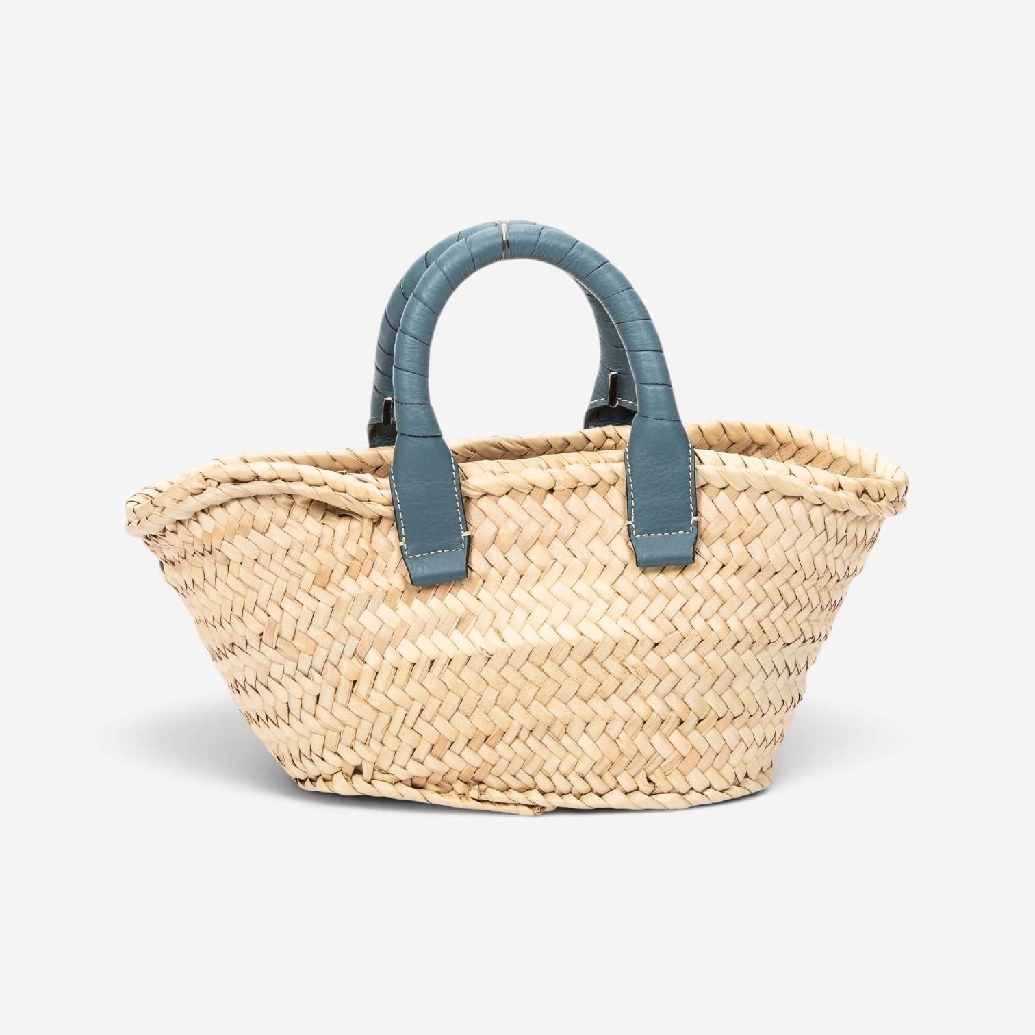 Chloé Marcie Natural Woven Raffia Micro Basket Bag ABC6310
