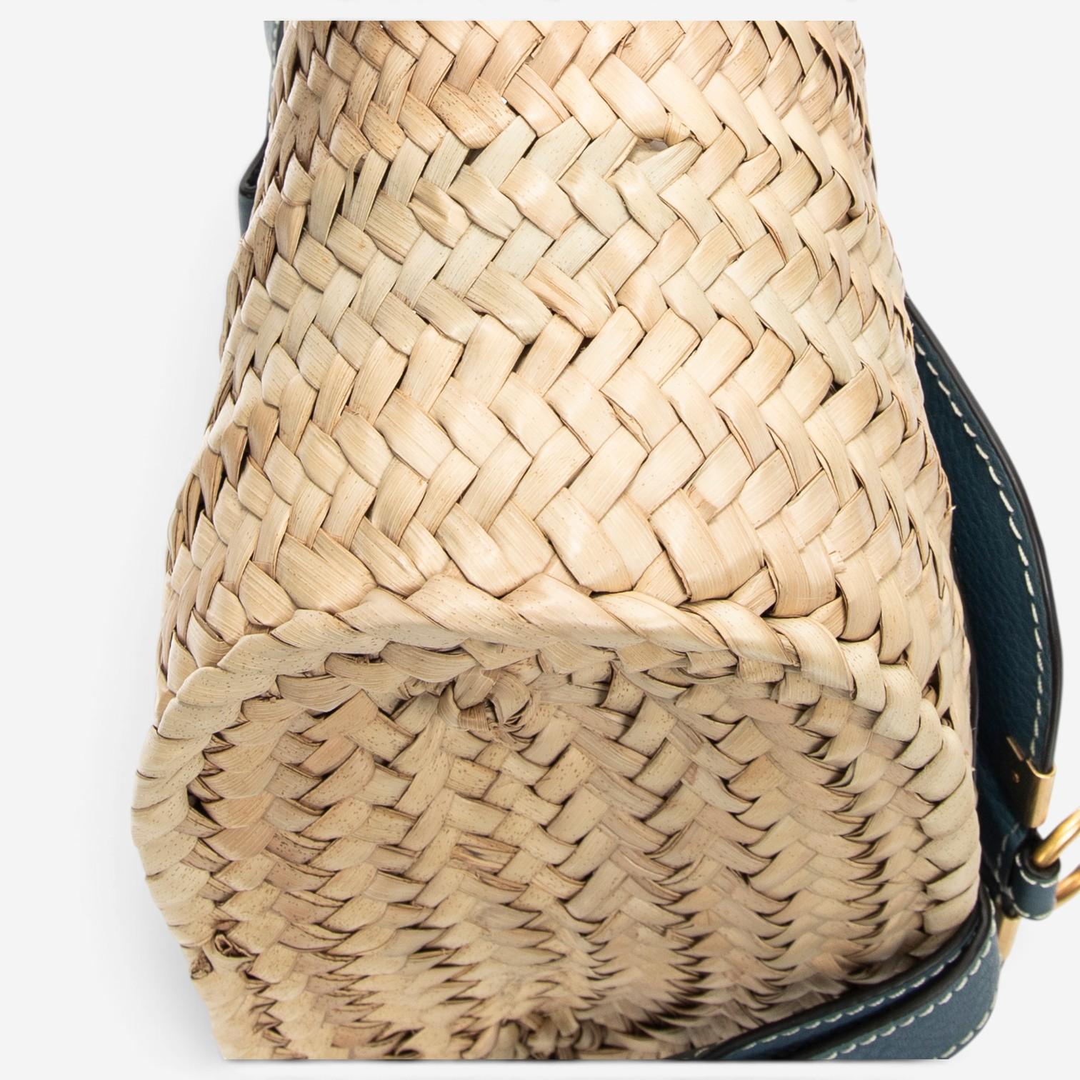 Chloé Marcie Natural Woven Raffia Micro Basket Bag ABC6310