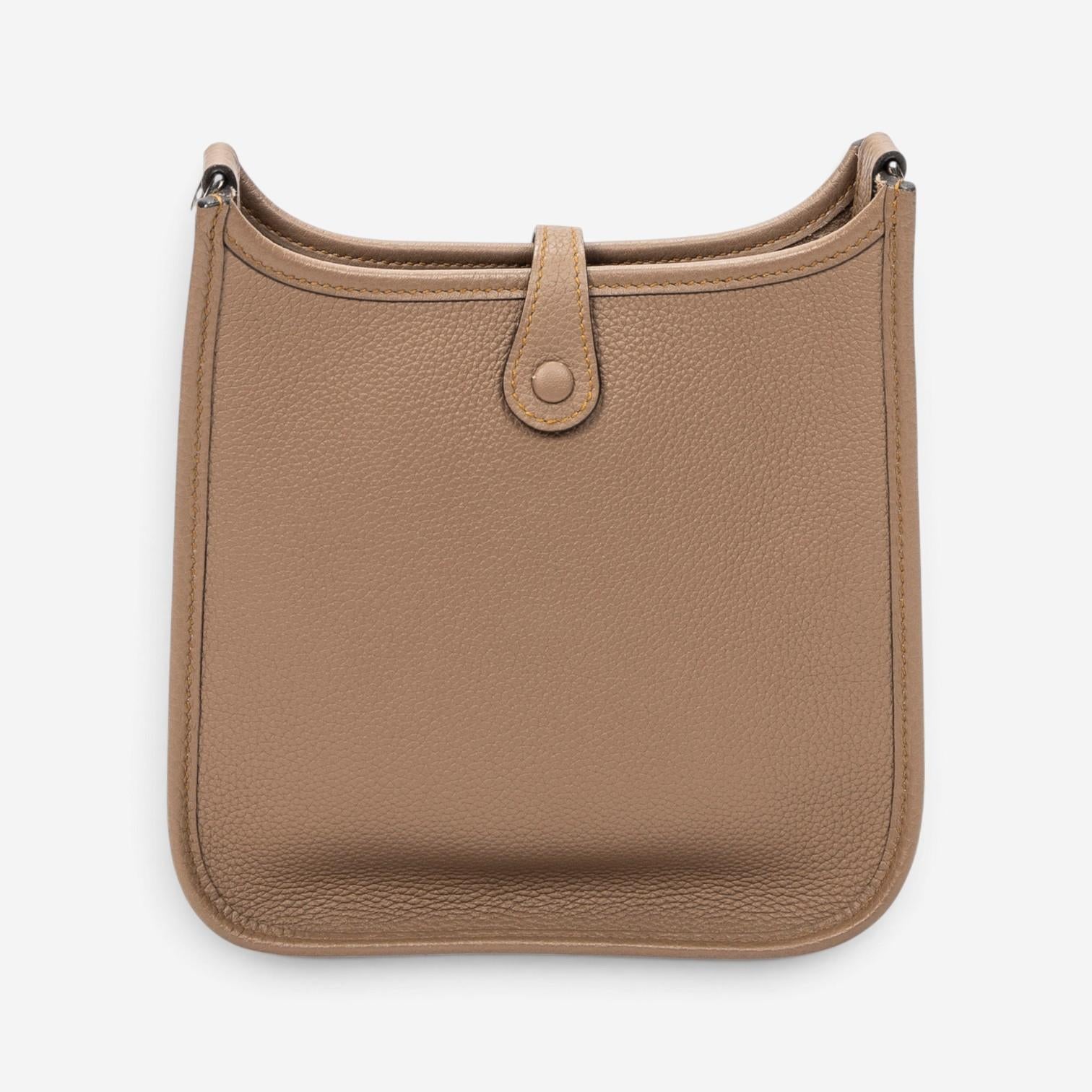 Hermès Evelyne Beige de Weimar Maurice Leather Crossbody Bag ABC6376