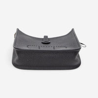 Hermès Evelyne Blue Nuit Clemence Leather Crossbody Bag ABC6377