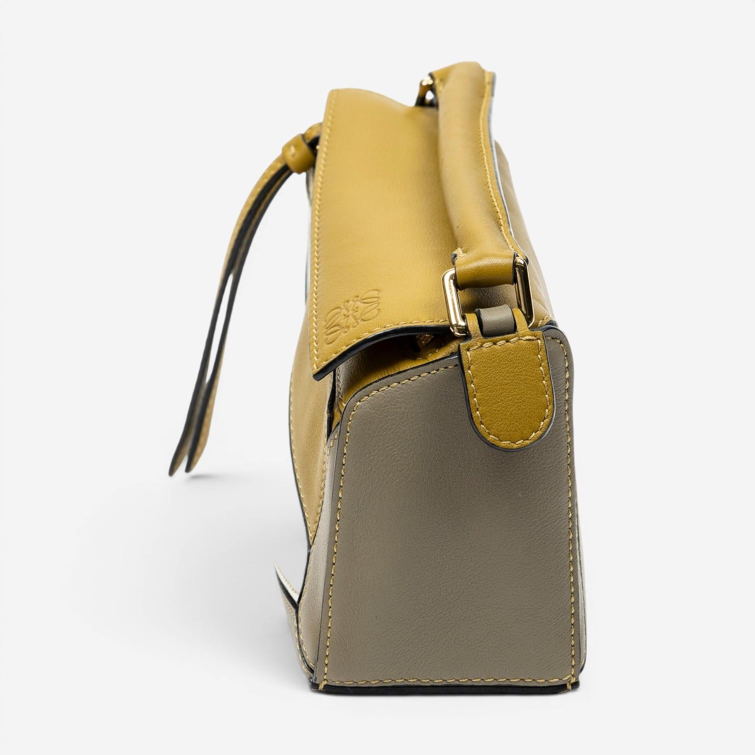 Loewe Mini Puzzle Calfskin Leather Crossbody Bag ABC6383