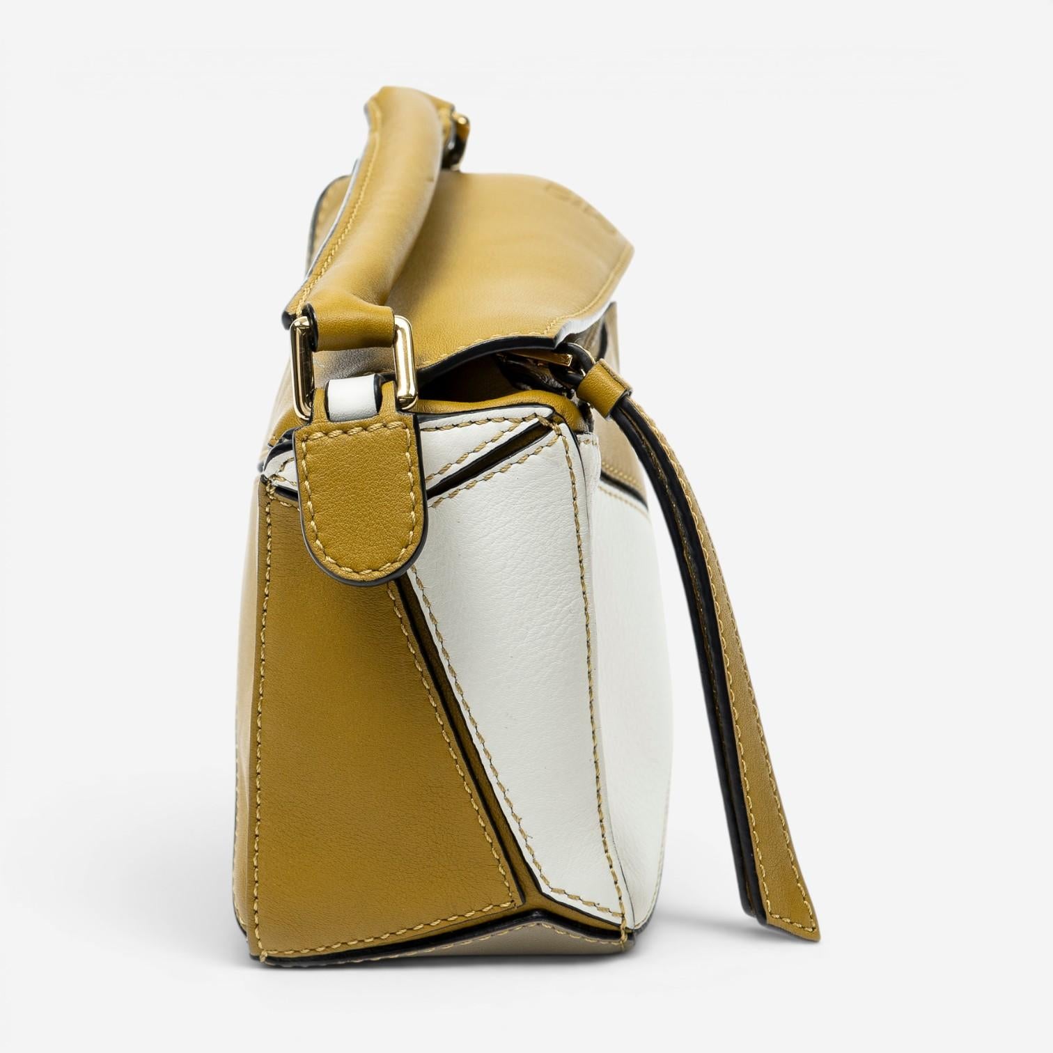 Loewe Mini Puzzle Calfskin Leather Crossbody Bag ABC6383