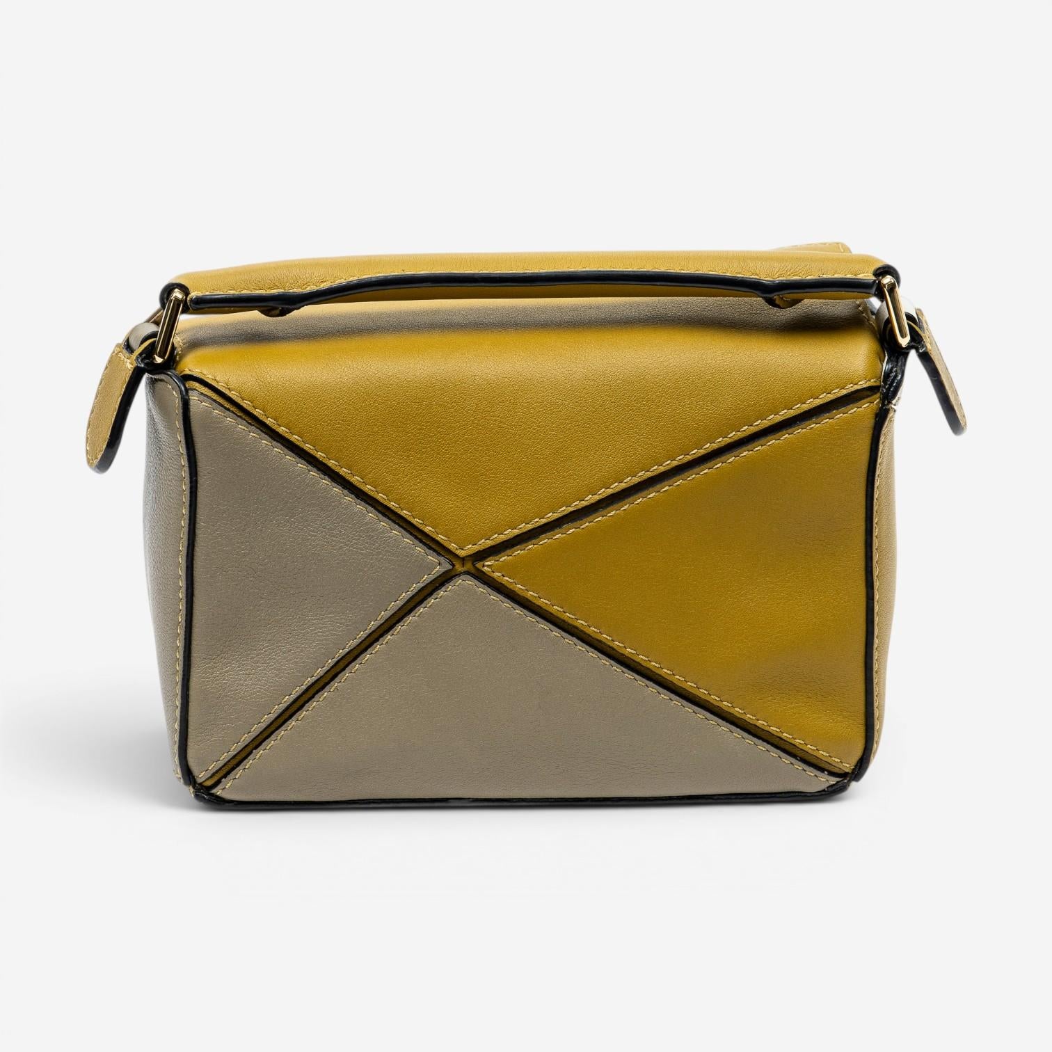 Loewe Mini Puzzle Calfskin Leather Crossbody Bag ABC6383