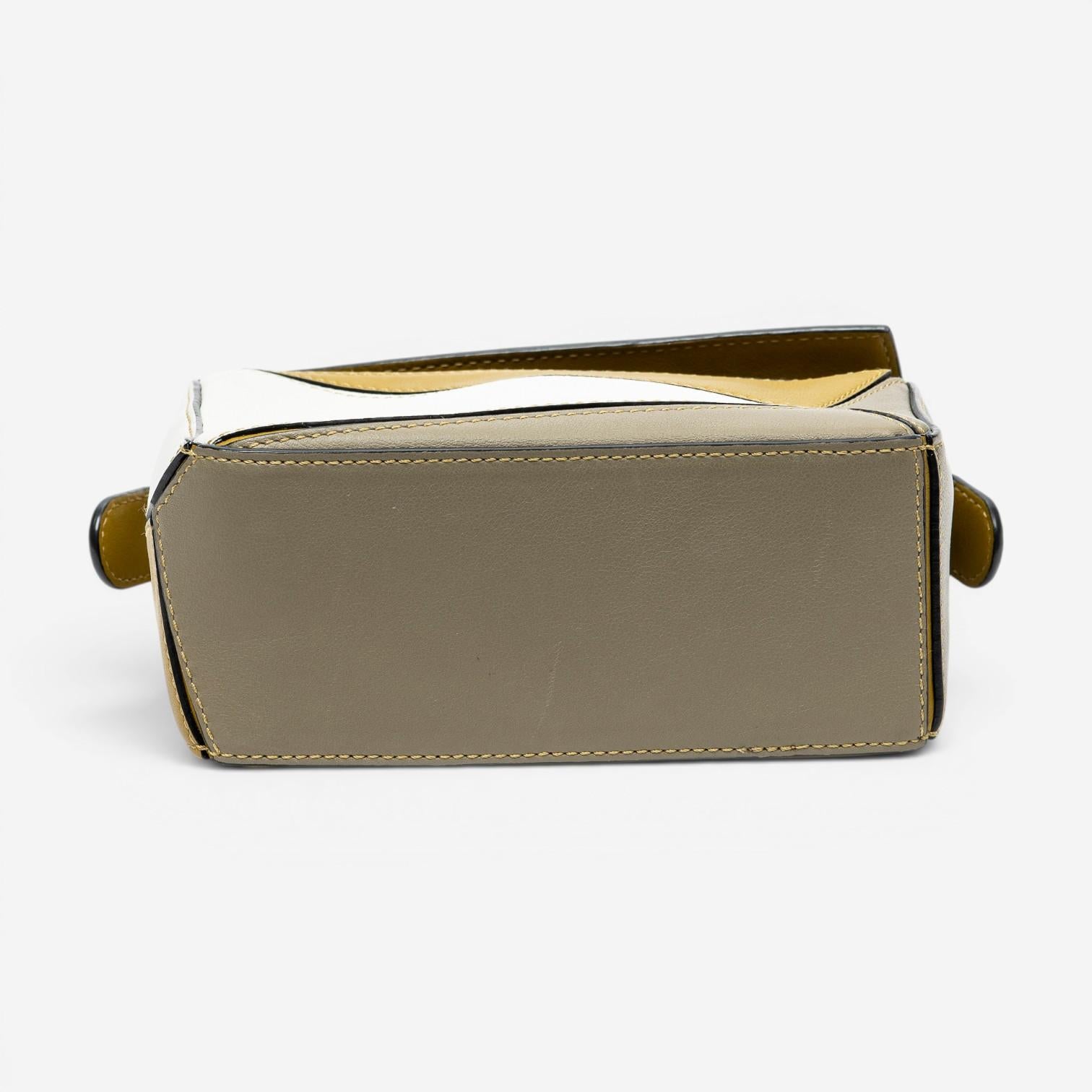 Loewe Mini Puzzle Calfskin Leather Crossbody Bag ABC6383