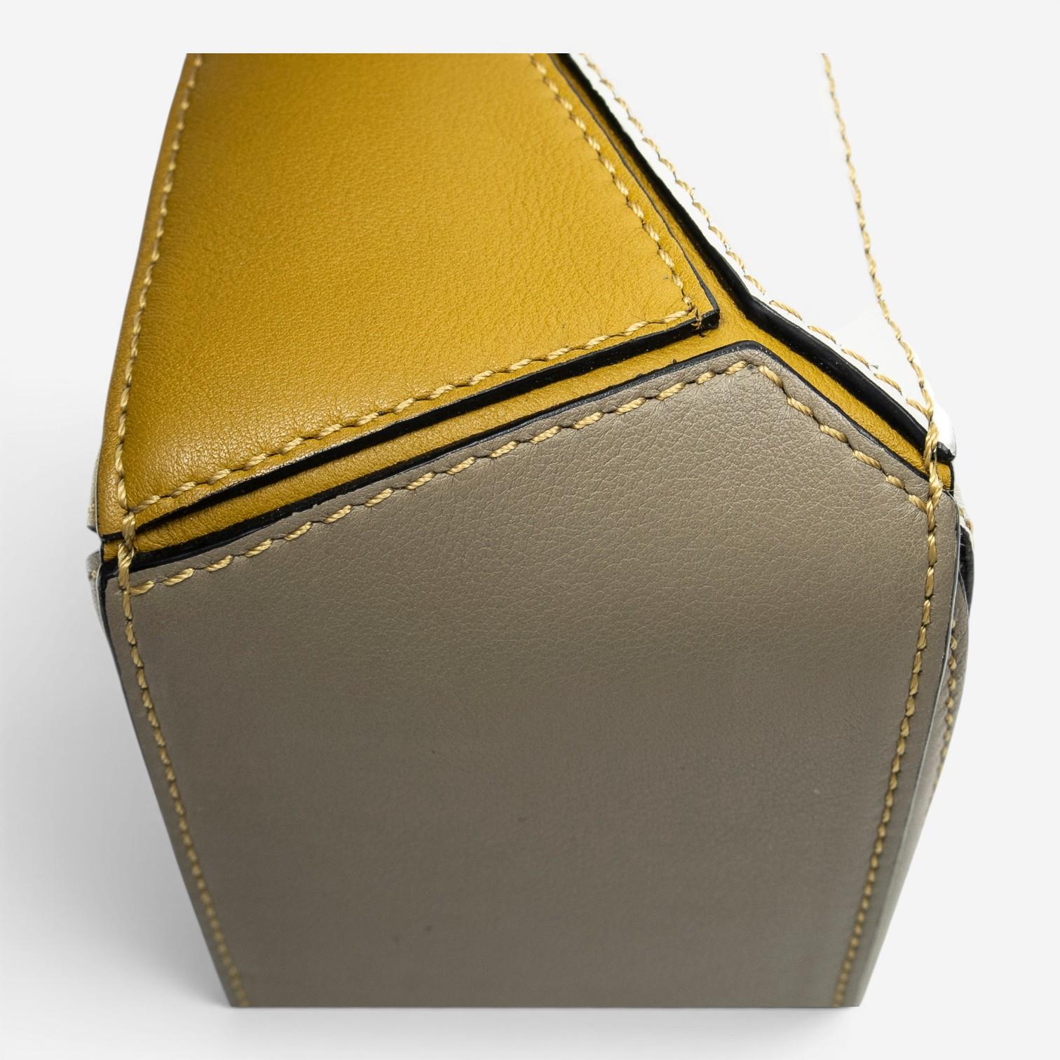 Loewe Mini Puzzle Calfskin Leather Crossbody Bag ABC6383