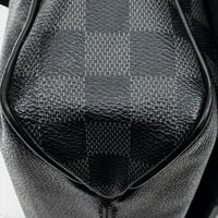 Louis Vuitton Daniel Black & Gray Damier Graphite Coated Canvas Shoulder Bag ABC